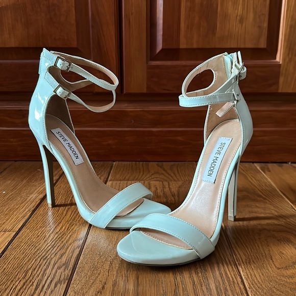 Steve Madden Teal Sandals size 6 - Picture 1 of 9